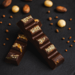 Barra de chocolate com nuts