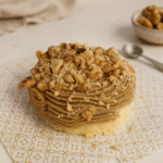 Bolo de doce de leite com nozes sem gluten pronta entrega