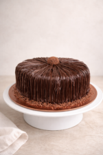Bolo de cenoura com brigadeiro