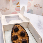 Ovo de colher - doce de leite com brownie