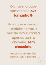 Chaveiro - Ovo G - Imagem 3